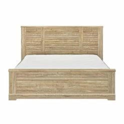 Lit En Bois Clair Imitation Châtaignier - LT5066 -Doublures De Lit Soldes 2024 2 thelma ch0e mh2c 05 1h2c108 01