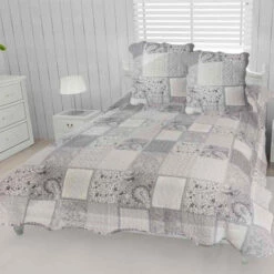 Couvre-lit Aurore + 2 Taies D'oreillers