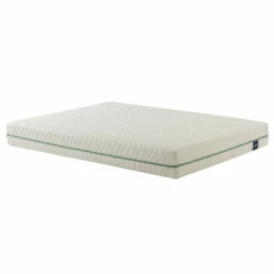 Ensemble Matelas Naturel Latex Naturel, Sommier, Pieds Et Tête De Lit Aube 700 - SOMEO -Doublures De Lit Soldes 2024 aube 700 3 4 droit fond blanc 287 1 11