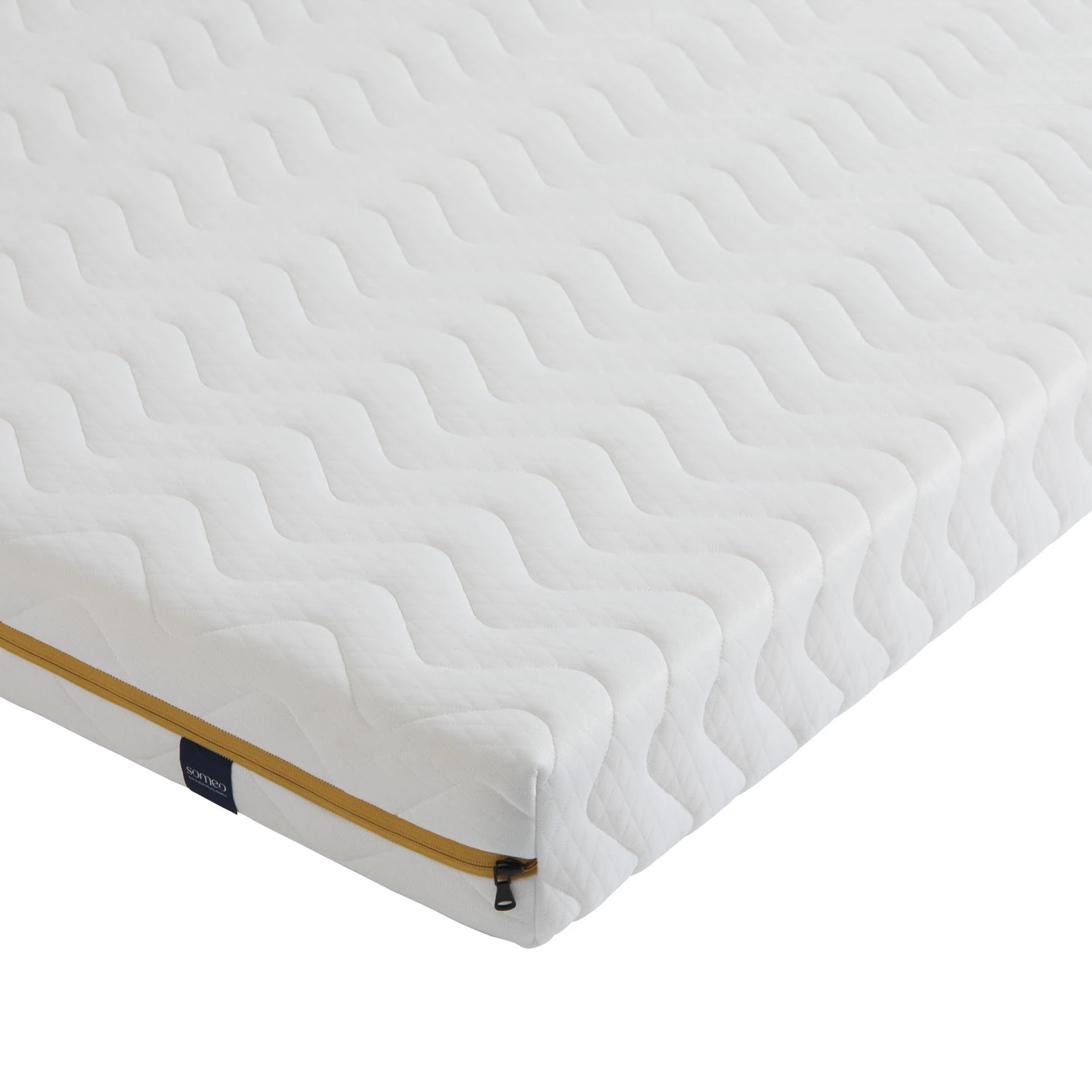 Ensemble Matelas Mousse, Sommier, Pieds Et Tête De Lit Aurore 200 - SOMEO 7 Ensemble Matelas Mousse, Sommier, Pieds Et Tête De Lit Aurore 200 - SOMEO – Image 5