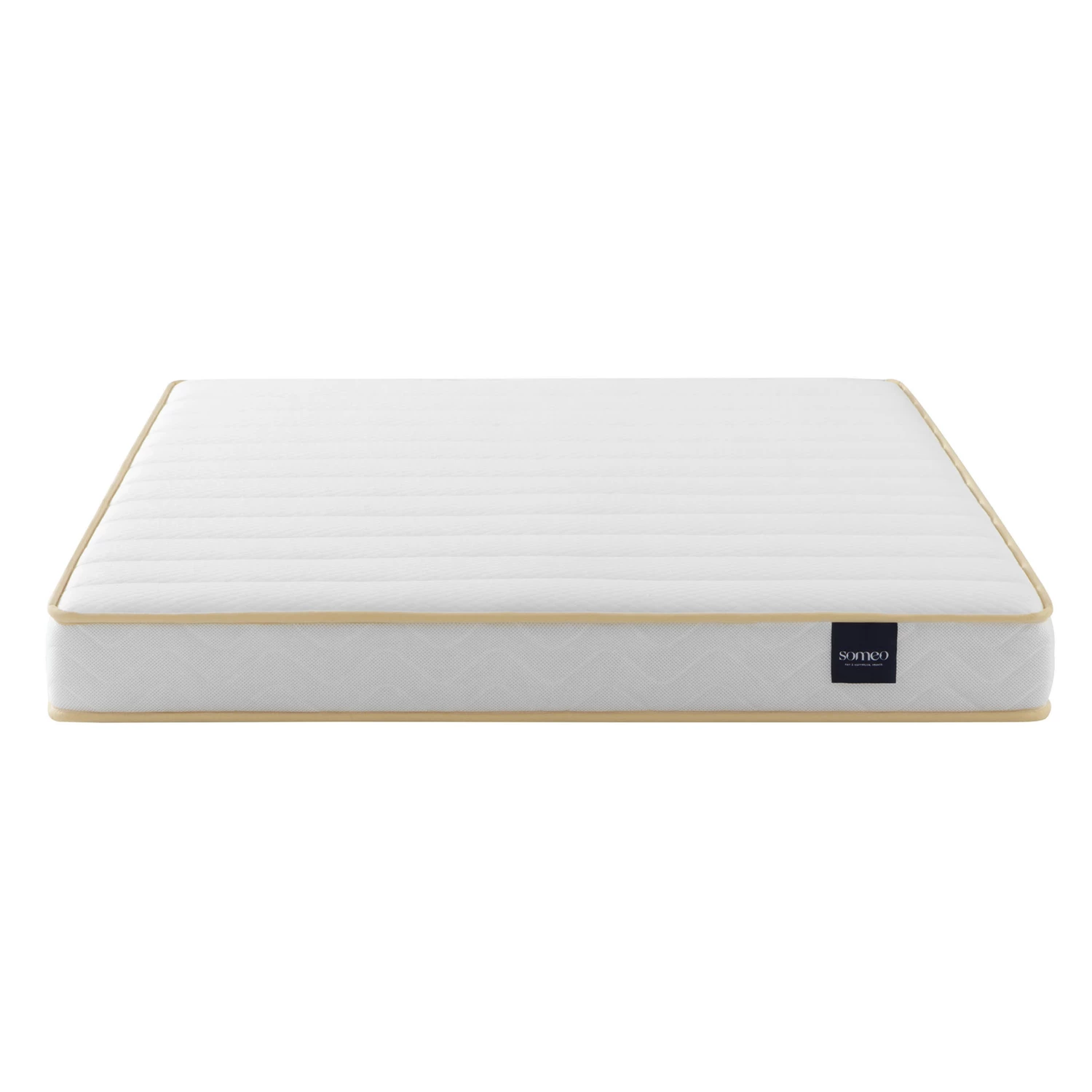 Ensemble Matelas Mousse, Sommier, Pieds, Tête De Lit, Couette Et Oreiller Aurore 300 - SOMEO 15 Ensemble Matelas Mousse, Sommier, Pieds, Tête De Lit, Couette Et Oreiller Aurore 300 - SOMEO – Image 13