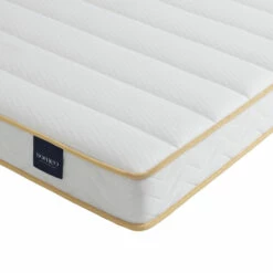 Ensemble Matelas Mousse, Sommier Lune Et Pieds Aurore 300 - SOMEO -Doublures De Lit Soldes 2024 aurore 300 zoom lateral fond blanc 6 33