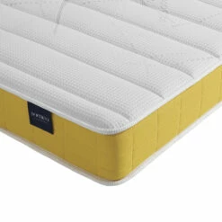 Ensemble Matelas Mousse, Sommier, Pieds Et Tête De Lit Aurore 400 - SOMEO -Doublures De Lit Soldes 2024 aurore 400 zoom lateral fond blanc 2 46