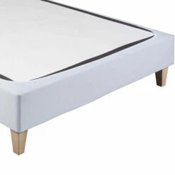 Cache-sommier Coton Jersey Gris 5 Cache-sommier Coton Jersey Gris -Doublures De Lit Soldes 2024 cache sommier gris zoom