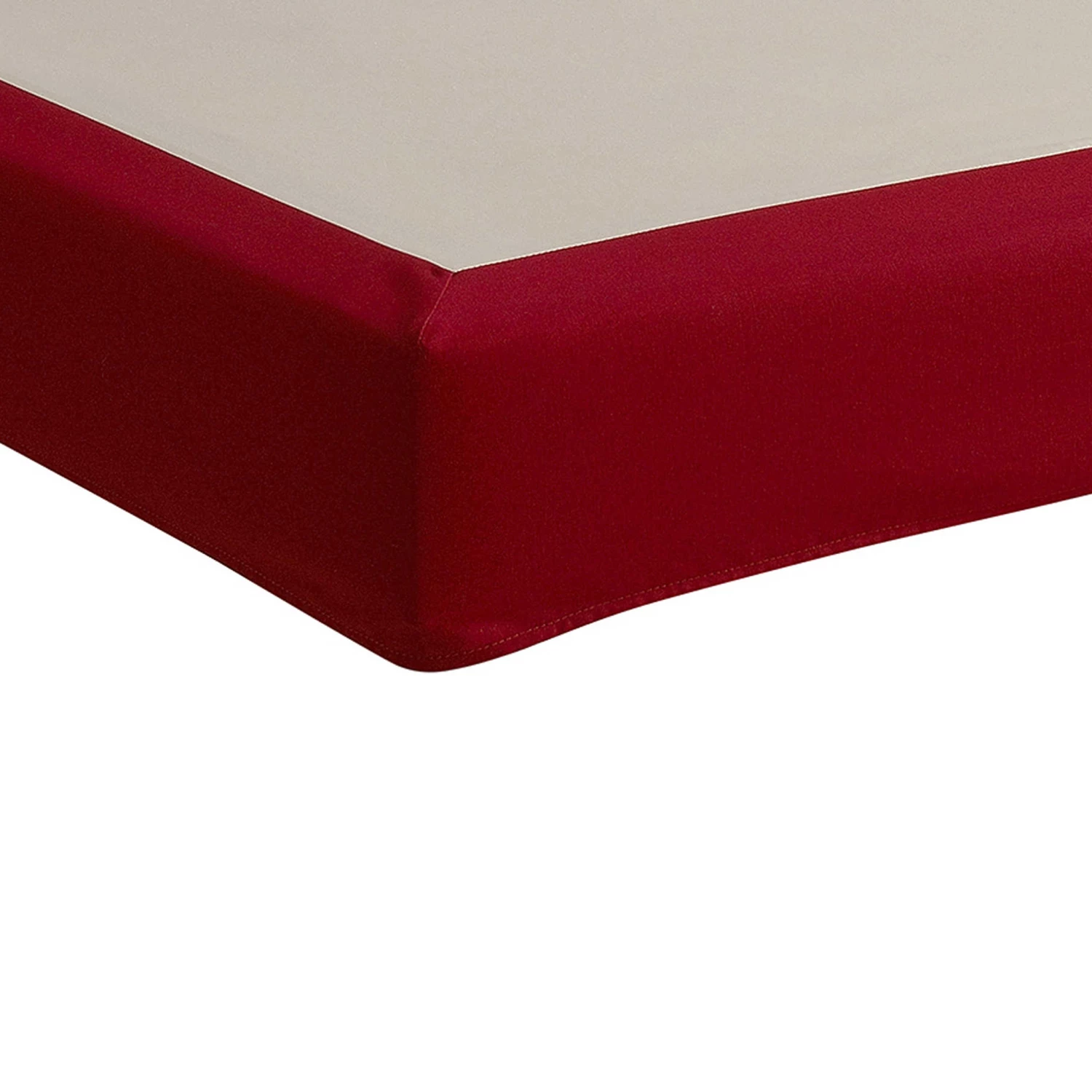 Cache-sommier Intégral 100% Coton Griotte 3 Cache-sommier Intégral 100% Coton Griotte – Image 2