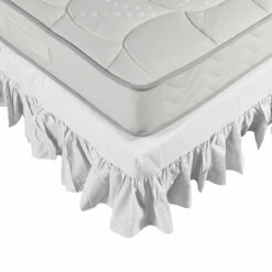 Gazebo Parts Direct Sales Store -Doublures De Lit Soldes 2024 cache sommier integral blanc 1