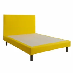 Cache-sommier Intégral 100% Coton Safran -Doublures De Lit Soldes 2024 cache sommier safran fond blanc 4