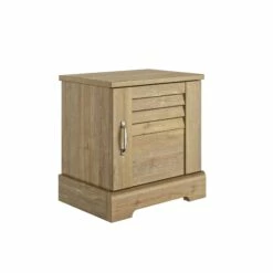 Lit Avec 2 Chevets En Bois Clair - LT5077 9 Lit Avec 2 Chevets En Bois Clair - LT5077 -Doublures De Lit Soldes 2024 chevet thelma cot fond blanc 4