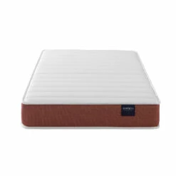 Ensemble Matelas Couchage Latex, Sommier Lune Et Pieds Crépuscule 400 - SOMEO -Doublures De Lit Soldes 2024 crepuscule 400 face fond blanc 97 18