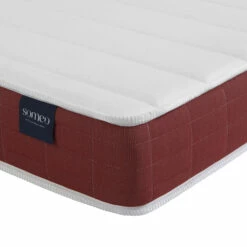 Ensemble Matelas Couchage Latex, Sommier Lune Et Pieds Crépuscule 400 - SOMEO -Doublures De Lit Soldes 2024 crepuscule 400 zoom ganse zip fond blanc 27