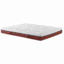 Ensemble Matelas 100% Latex, Sommier, Pieds, Couette Et Oreiller Crépuscule 600 - SOMEO -Doublures De Lit Soldes 2024 crepuscule 600 3 4 droit fond blanc 317 22