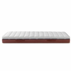 Ensemble Matelas 100% Latex, Sommier, Pieds, Couette Et Oreiller Crépuscule 600 - SOMEO -Doublures De Lit Soldes 2024 crepuscule 600 profil fond blanc 116 1 22