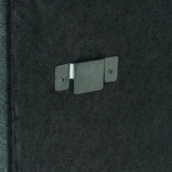 Ensemble Boxspring Surmatelas + Matelas + Sommier + Tête De Lit + Pieds Gris Chiné Epeda ENCHANTEUR -Doublures De Lit Soldes 2024 e de boxspring tdl gris chine fixation 1