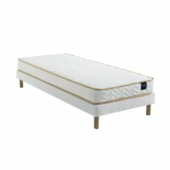 Ensemble Matelas Mousse, Sommier Lune Et Pieds Aurore 300 - SOMEO -Doublures De Lit Soldes 2024 ens aurore 300 niagara 90x 3 4 fond blanc