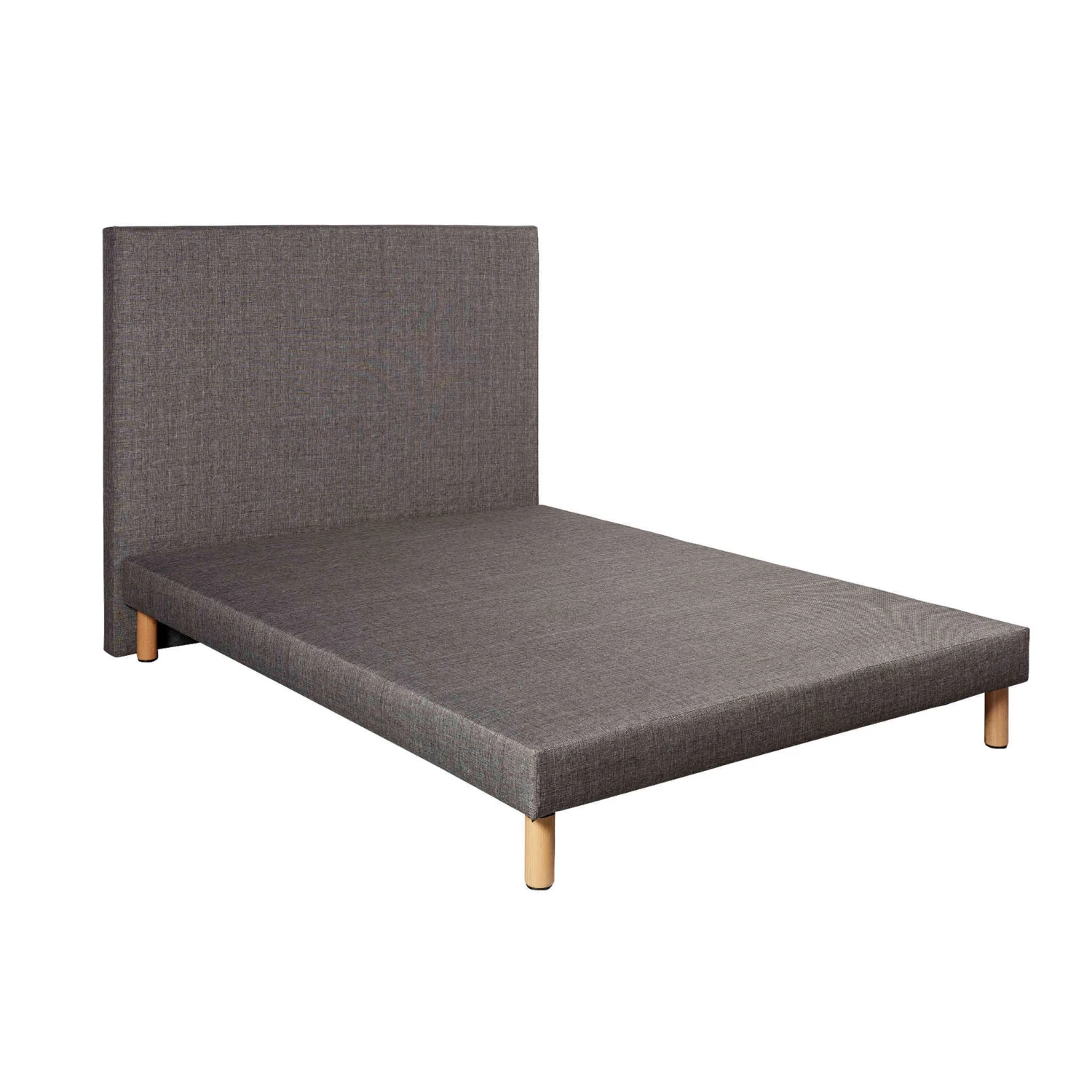 Ensemble Sommier Déco + Tête De Lit Gris Orage Terre De Nuit 3 Ensemble Sommier Déco + Tête De Lit Gris Orage Terre De Nuit