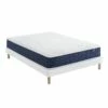 Ensemble Matelas Ressorts, Sommier Lune Et Pieds Rêve 400 - SOMEO
