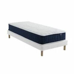 Ensemble Matelas Ressorts, Sommier Lune Et Pieds Rêve 400 - SOMEO -Doublures De Lit Soldes 2024 ens reve 400 niagara 90x 3 4 fond blanc