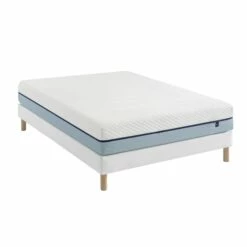 Ensemble Matelas Mémoire De Forme, Sommier Constellation Et Pieds Songe 600 - SOMEO