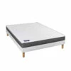 Ensemble Matelas Latex Abondance + Sommier + Pieds -Doublures De Lit Soldes 2024 ensemble gl2 1