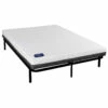 Ensemble Matelas Mousse Tranquillité + Cadre à Lattes -Doublures De Lit Soldes 2024 ensemble matelas mousse tranquillit cadre lattes 140x190