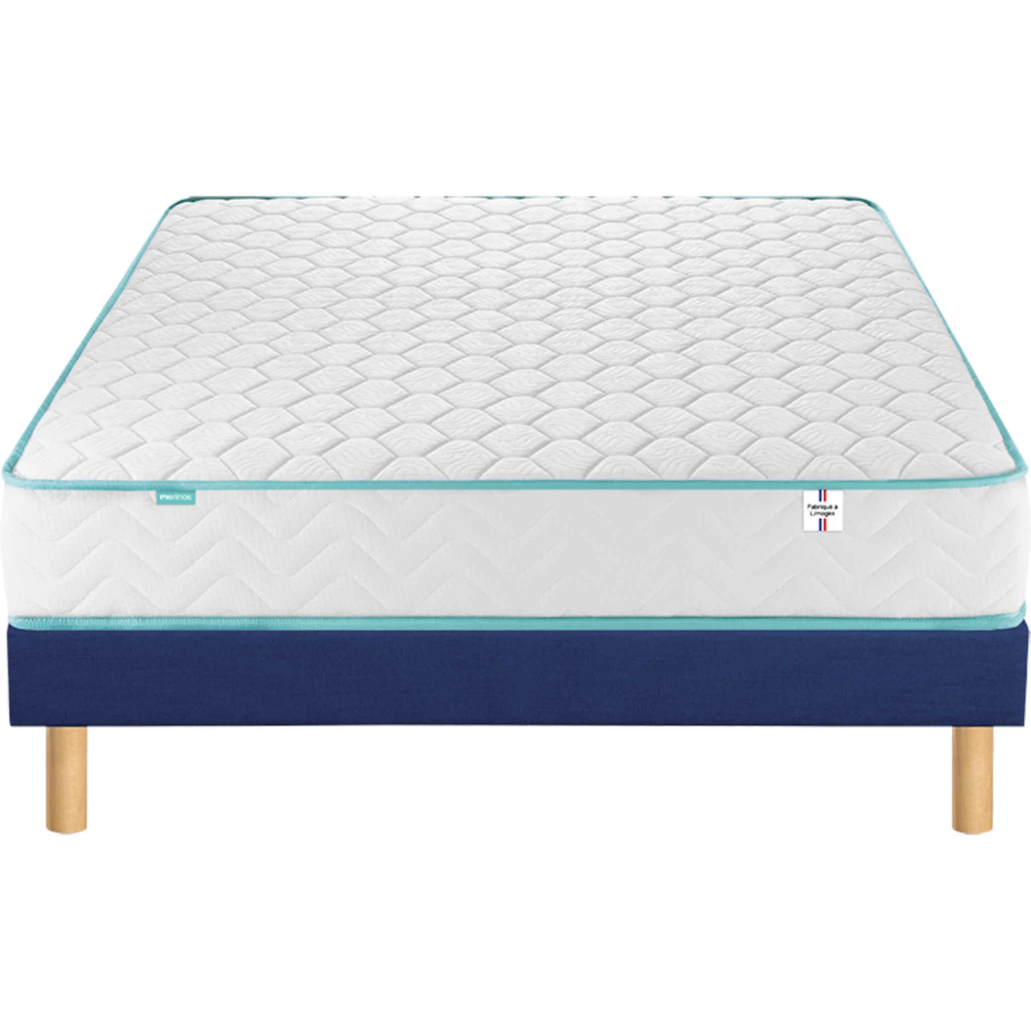 Ensemble Merinos Ferme Et Confortable Ressorts Ensachés ENJOY Bleu – Image 2