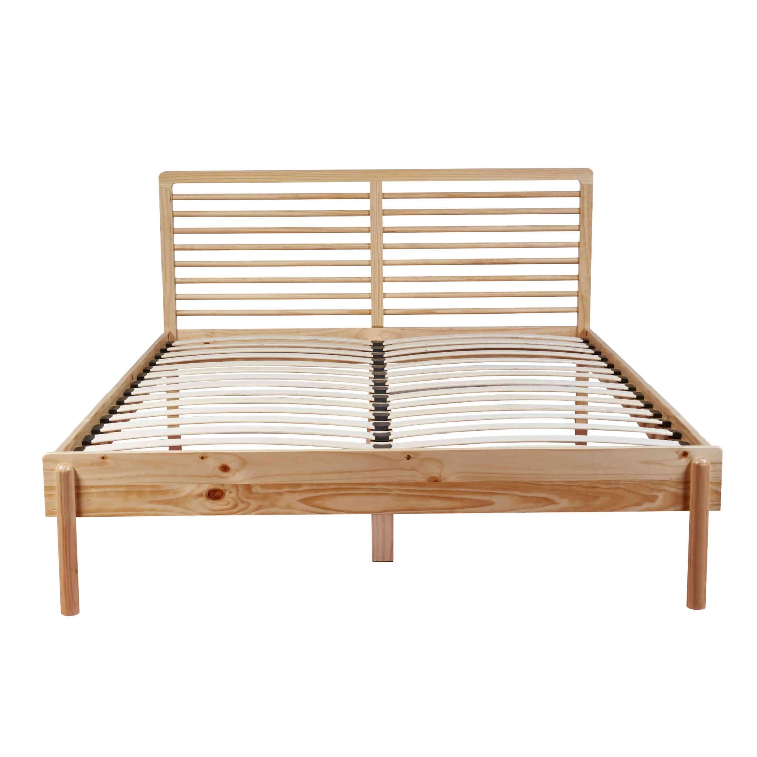 Lit En Bois Massif Avec Sommier 140x190 - LT17002 5 Lit En Bois Massif Avec Sommier 140x190 - LT17002 – Image 3