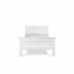 Lit En Bois Coloris Blanc - LT7009 -Doublures De Lit Soldes 2024 lit blanc 3
