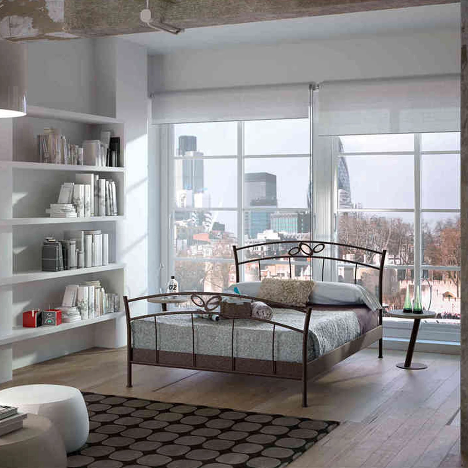 Lit En Métal Brun - LT4002 3 Lit En Métal Brun - LT4002