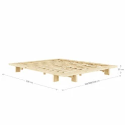 Lit Futon JAPAN En Pin Massif Foncé Style Japonais 11 Lit Futon JAPAN En Pin Massif Foncé Style Japonais -Doublures De Lit Soldes 2024 lit japan dimensions