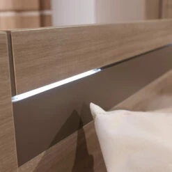 Lit Tiroir Adulte Effet Chêne Fusain LI5002 -Doublures De Lit Soldes 2024 lit moka2 1