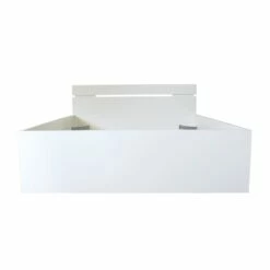 Lit Tiroirs Blanc Perle -Doublures De Lit Soldes 2024 lit tiroir profil fond blanc 2