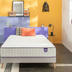Matelas Merinos Ressorts Ensachés Et Mémoire De Forme Beauty Bed -Doublures De Lit Soldes 2024 mat beauty bed ambiance