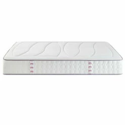 Matelas Merinos Ressorts Ensachés Et Mémoire De Forme Beauty Bed -Doublures De Lit Soldes 2024 mat beauty bed profil fond blanc