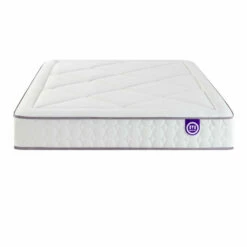 Matelas Merinos Ressorts Ensachés, Mémoire De Forme Et Latex Full Bed -Doublures De Lit Soldes 2024 mat full bed face fond blanc