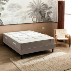 Matelas Epeda Ressorts Ensachés, Cachemire Et Soie Beau Séjour -Doublures De Lit Soldes 2024 matelas beau s jour ambiance 3 4