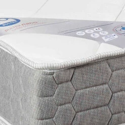 Ensemble Bultex Nano TRACKY + Sommier + Pieds -Doublures De Lit Soldes 2024 matelas bultex nano confort ferme tracky zoom bandeau 1