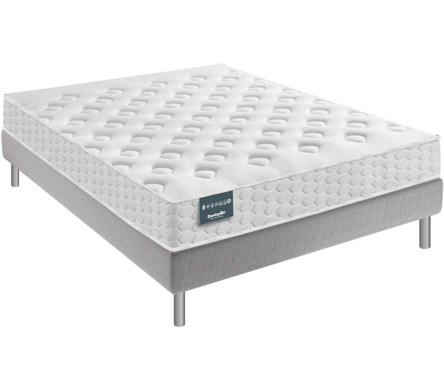 Matelas Dunlopillo Mousse Mémoire Aérial® Moelleux 21cm NARCISSE – Image 3