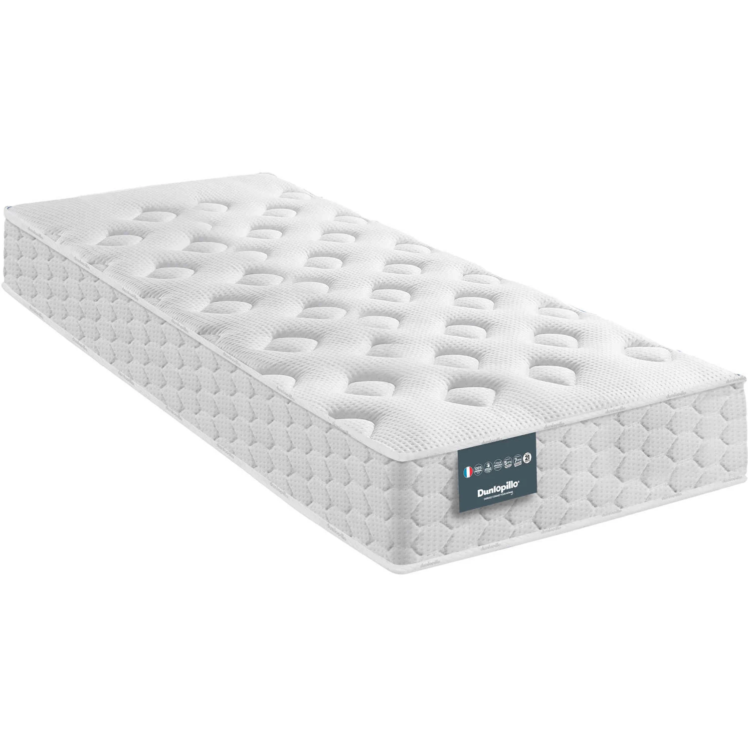 Matelas Dunlopillo Mousse Mémoire Aérial® Moelleux 21cm NARCISSE – Image 2