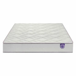 Ensemble Merinos Matelas Mousse Wise, Sommier En Kit Déco Et Pieds -Doublures De Lit Soldes 2024 matelas merinos wise face fond blanc 1