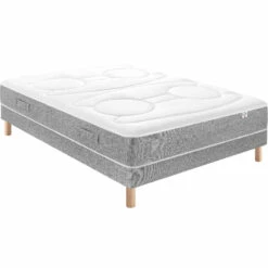 Matelas Mousse à Mémoire De Forme 24cm MM5 -Doublures De Lit Soldes 2024 matelas mousse m moire de forme 24cm mm5 140x190 presente en ensemble