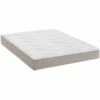 Matelas Ressorts Ensachés + Mousse Mémoire 24cm -Doublures De Lit Soldes 2024 matelas ressorts ensach s mousse m moire 24cm fond blanc