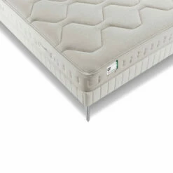 Matelas Simmons Ressorts Ensachés, Mousse à Mémoire De Forme, Lin Et Fibres Recyclées F1rst FR.3 -Doublures De Lit Soldes 2024 matelas simmons first3 zoom angle fond blanc