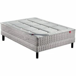 Matelas Epeda Ressorts Ensachés Ferme Et Confortable YUCCA -Doublures De Lit Soldes 2024 matelas yucca ensemble vue profil fond blanc