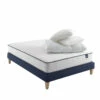 Ensemble Matelas Ressorts, Sommier, Pieds, Couette Et Oreiller Rêve 300 - SOMEO