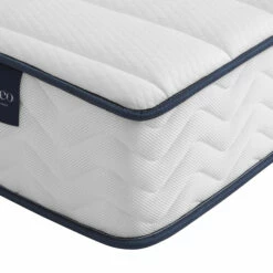 Ensemble Matelas Ressorts, Sommier, Pieds, Tête De Lit, Couette Et Oreiller Rêve 300 - SOMEO -Doublures De Lit Soldes 2024 reve 300 zoom ganse zip fond blanc 20