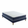 Ensemble Matelas Ressorts, Sommier Et Pieds Rêve 400 - SOMEO -Doublures De Lit Soldes 2024 reve 400 mat som 3 4 fond blanc