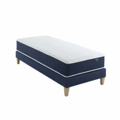 Ensemble Matelas Ressorts, Sommier Et Pieds Rêve 400 - SOMEO -Doublures De Lit Soldes 2024 reve 400 mat som 90x200 3 4 fond blanc