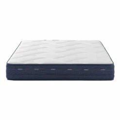 Ensemble Matelas Ressorts Et Mémoire De Forme, Sommier Lune Et Pieds Rêve 500 - SOMEO -Doublures De Lit Soldes 2024 reve 500 face fond blanc 377 35