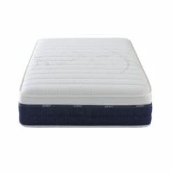 Ensemble Matelas Ressorts Et Mémoire De Forme, Sommier Et Pieds Rêve 600 - SOMEO -Doublures De Lit Soldes 2024 reve 600 face fond blanc 170 11