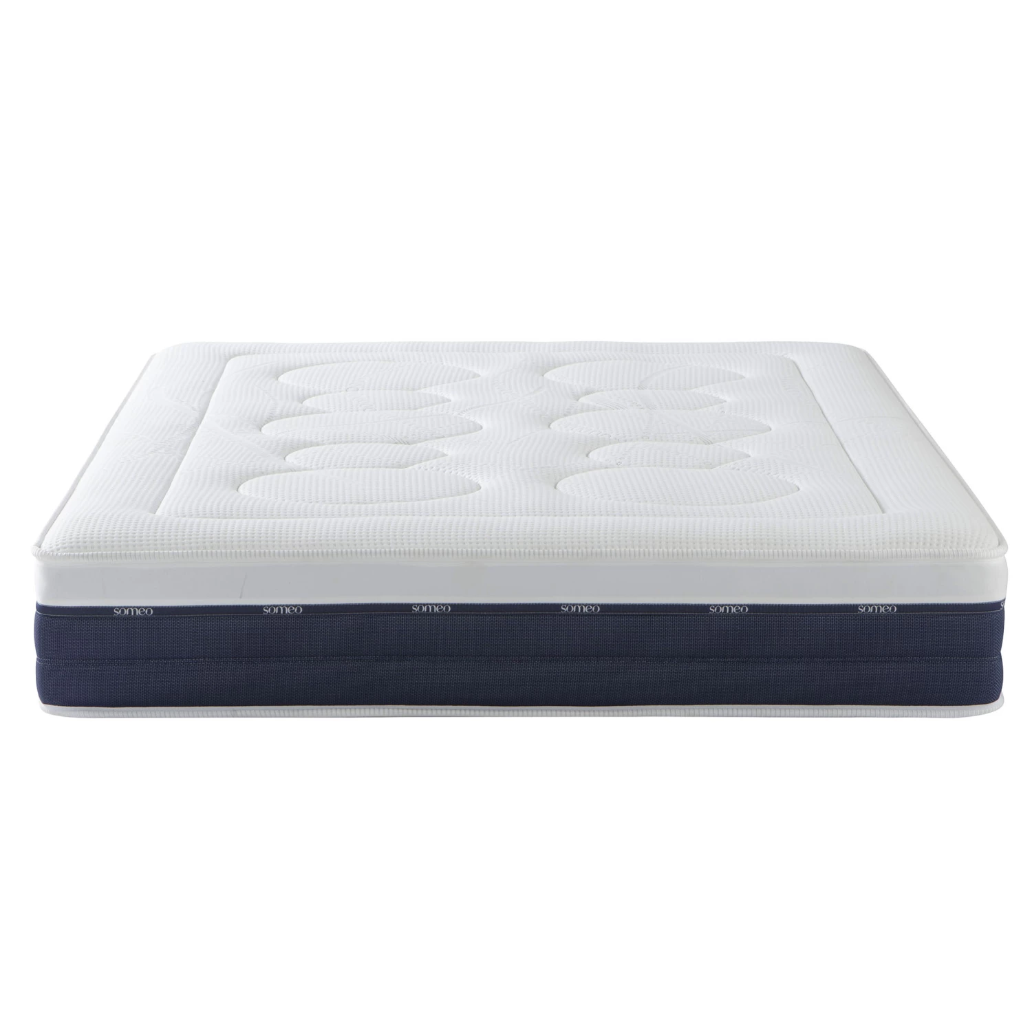 Ensemble Matelas Ressorts Et Mémoire De Forme, Sommier, Pieds, Tête De Lit, Couette Et Oreiller Rêve 600 - SOMEO 15 Ensemble Matelas Ressorts Et Mémoire De Forme, Sommier, Pieds, Tête De Lit, Couette Et Oreiller Rêve 600 - SOMEO – Image 13